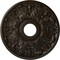 Ekena Millwork Apollo Ceiling Medallion (Fits Canopies up to 5 5/8"), 16 1/2"OD x 3 5/8"ID x 1 1/8"P, Stone Hearth CM16APSHF - alternate 1